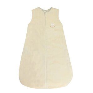 100% organic cotton baby sleepsack,  3-18 months, velvety zipup, Natura Pura